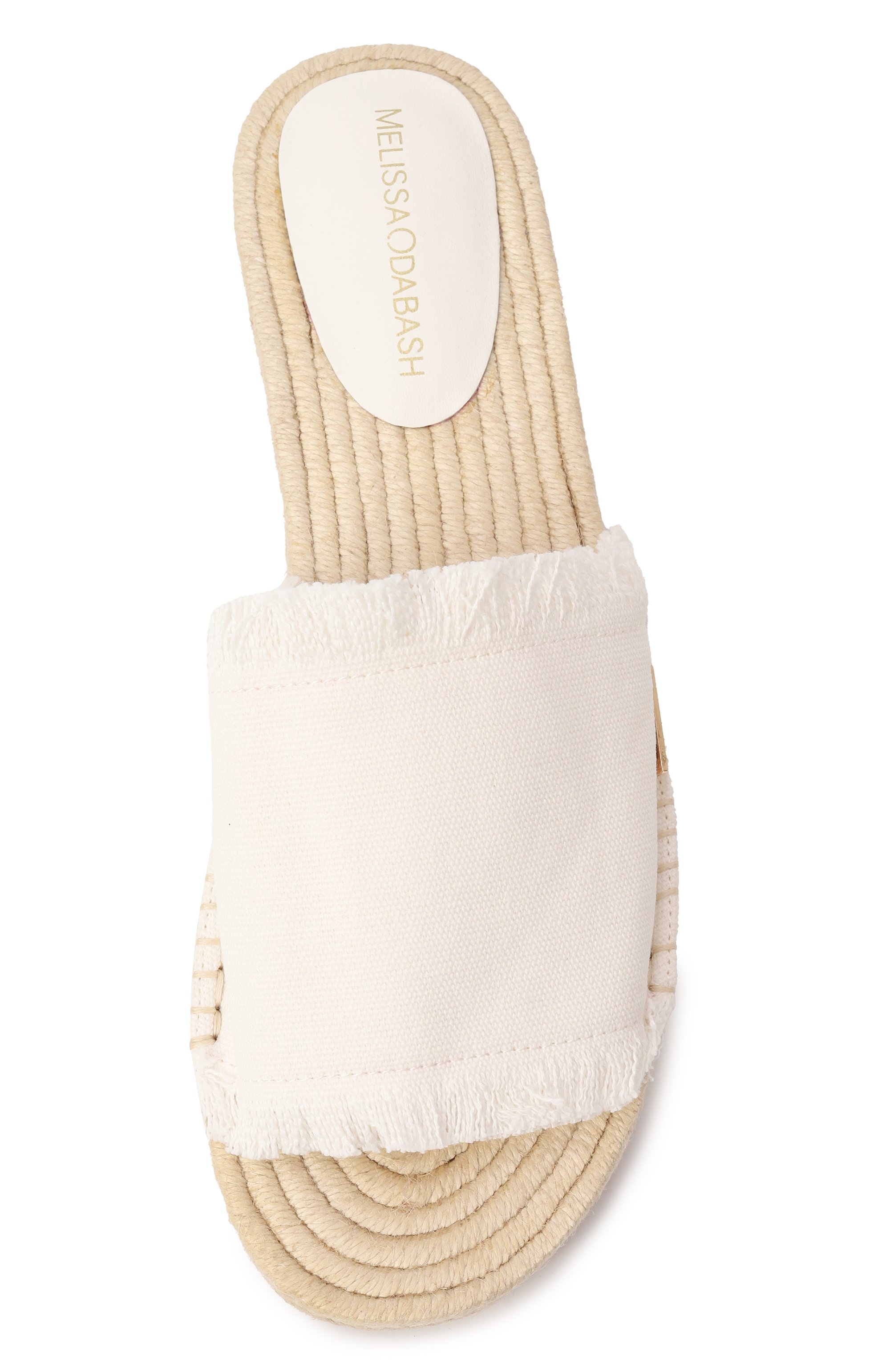 Текстильные шлепанцы MELISSA ODABASH, арт. ESPADRILLE CR, фото 6