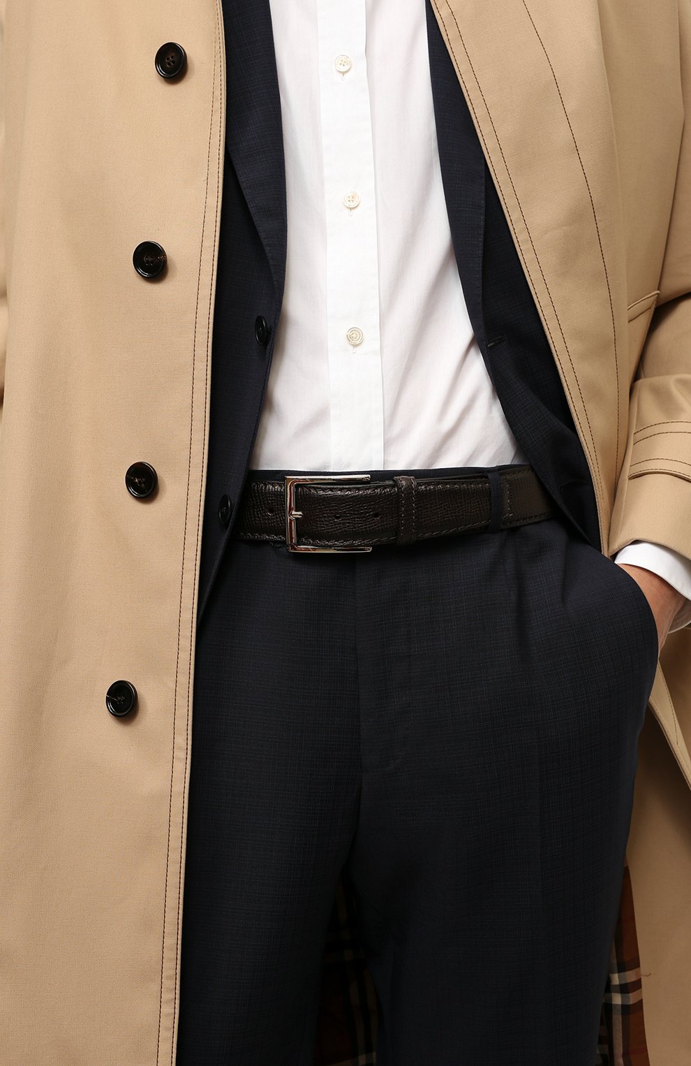 Кожаный ремень BARRETT, арт. 92B564.4/RAM0N, фото 2