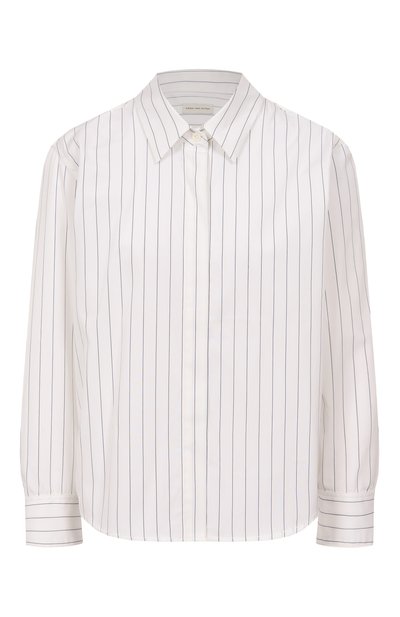 Женская хлопковая рубашка DRIES VAN NOTEN, арт. 252-010701-2021
