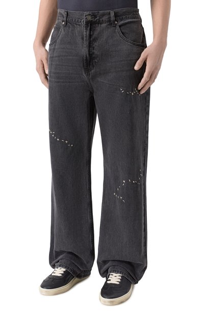 Джинсы DOMREBEL темно-серого цвета по цене 39200 руб., арт. M JERK/B00TCUT JEANS, фото 3 Джинсы DOMREBEL, арт. M JERK/B00TCUT JEANS, фото 3