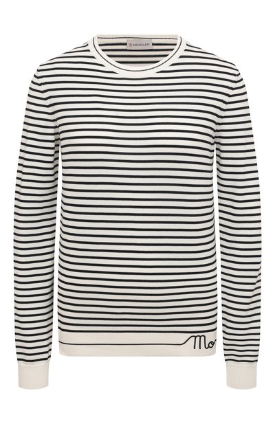 Женский хлопковый пуловер MONCLER, арт. H1-093-9C000-10-M1594