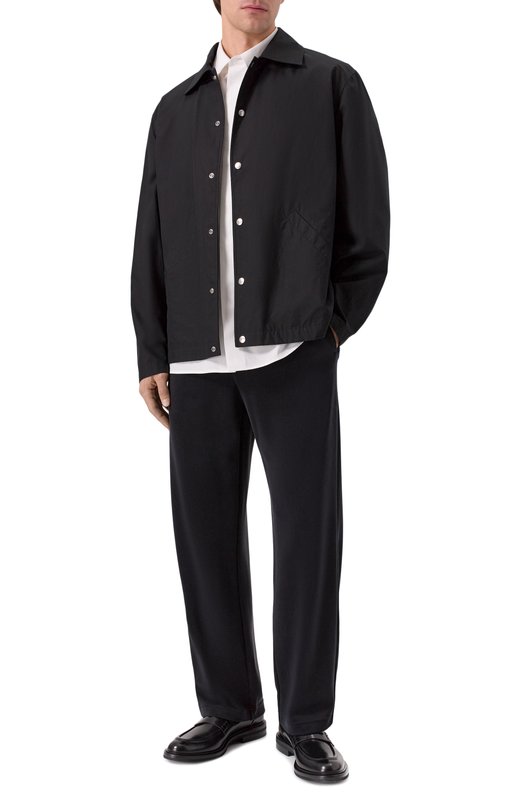 Хлопковая сорочка Saint Laurent 826821/Y217W Белый  826821/Y217W Фото 2