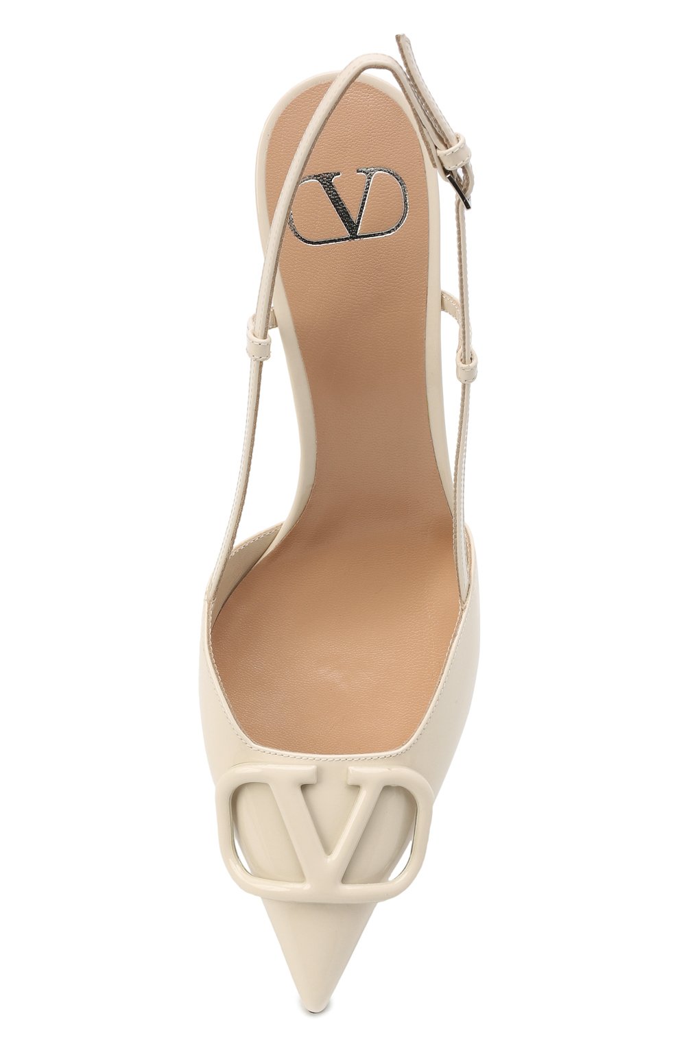 Кожаные туфли vlogo signature VALENTINO, арт. XW2S0R01/TMK, фото 6