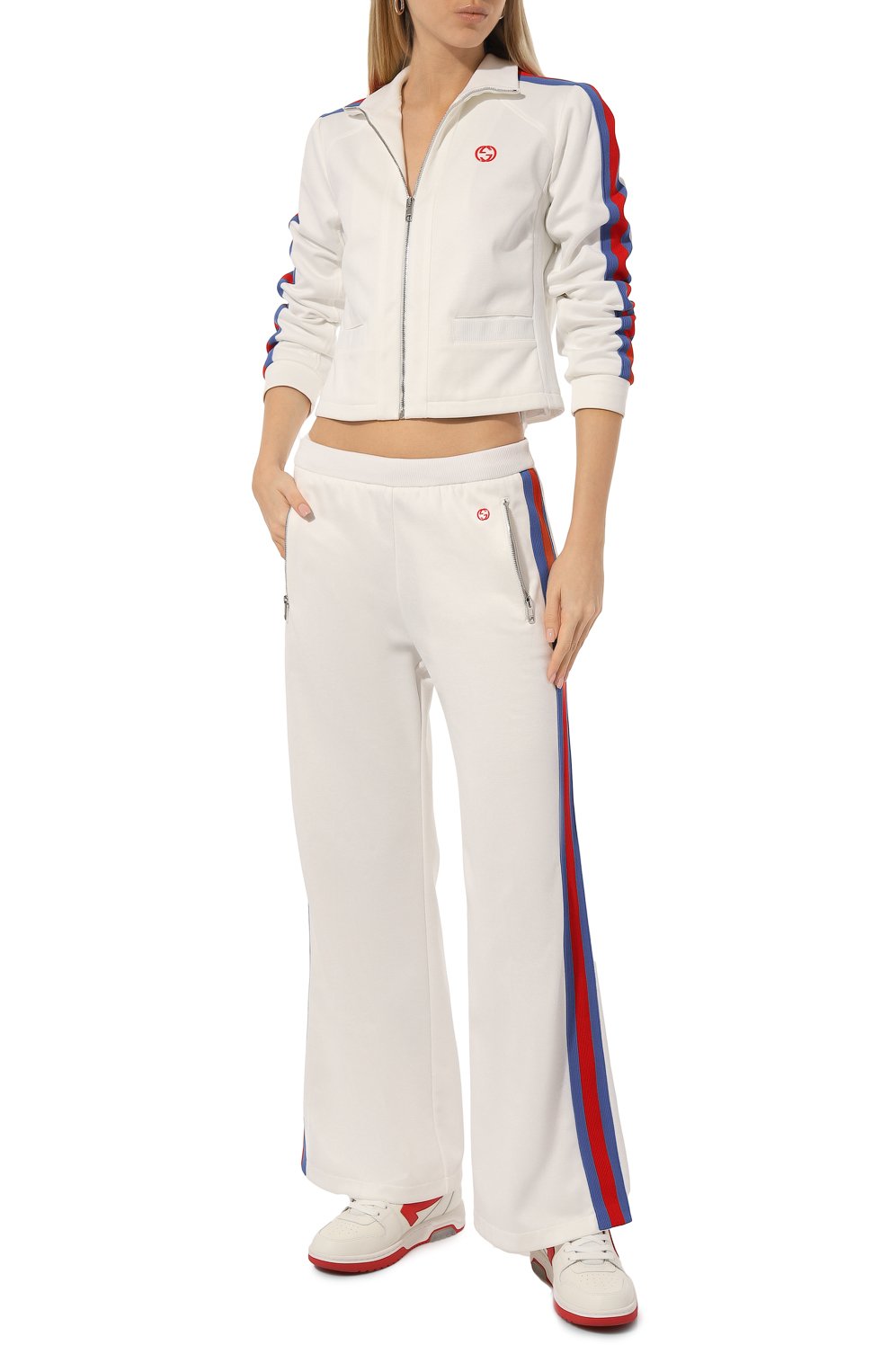 Толстовка GUCCI белого цвета по цене 220500 руб., арт. 773012/XJF7L, фото 2 Толстовка GUCCI, арт. 773012/XJF7L, фото 2