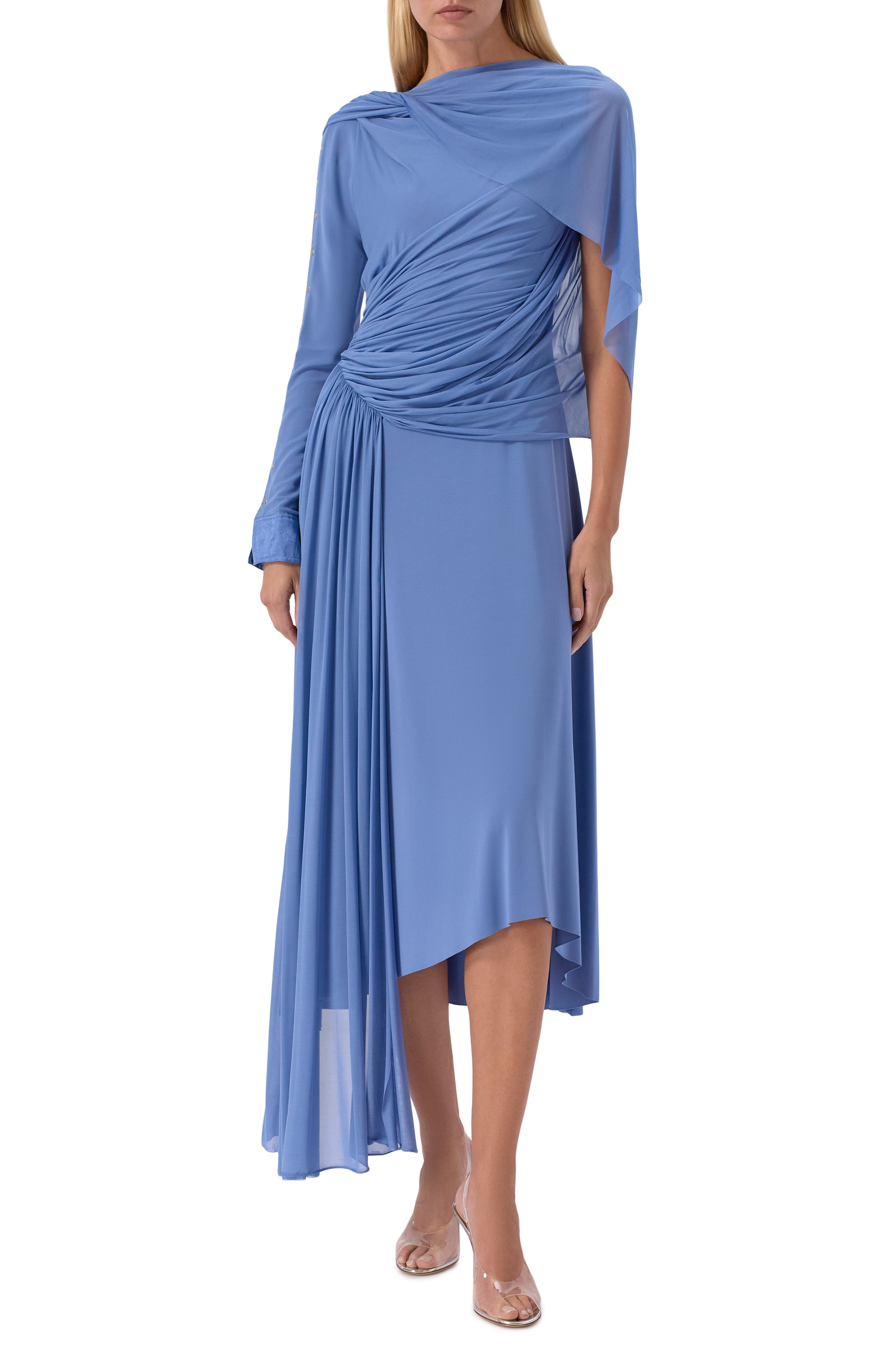 Платье из вискозы LANVIN, арт. RW-DR0065-6316-E26, фото 2