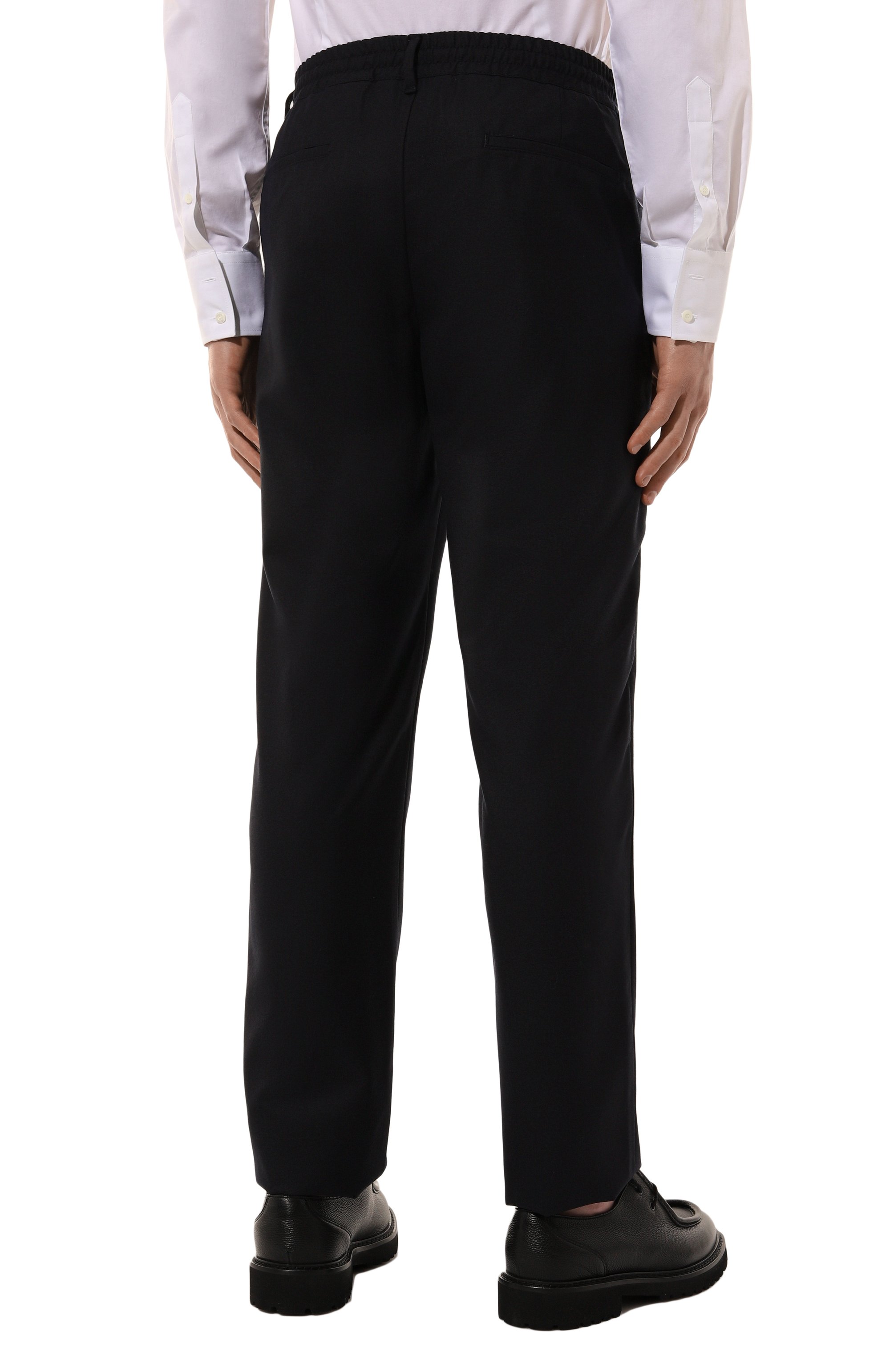 Шерстяные брюки ZILLI темно-синего цвета по цене 119000 руб., арт. CP204AM0201VUC000, фото 4 Шерстяные брюки ZILLI, арт. CP204AM0201VUC000, фото 4