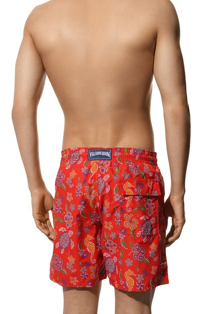 Плавки-шорты VILEBREQUIN красного цвета по цене 37300 руб., арт. MOOC4B07/201, фото 3 Плавки-шорты VILEBREQUIN, арт. MOOC4B07/201, фото 3