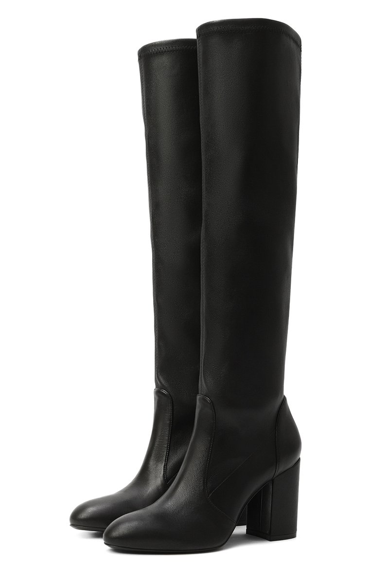 Кожаные сапоги yuliana 85 STUART WEITZMAN, арт. SG804, фото 1