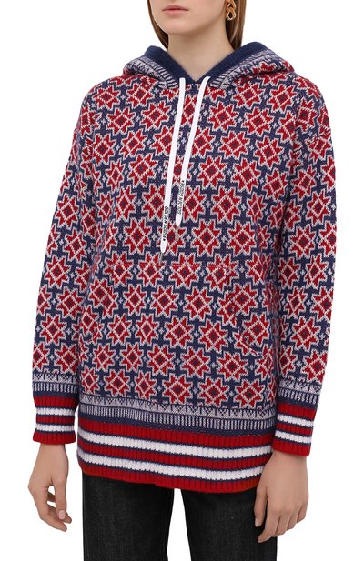 Худи GOLDEN GOOSE DELUXE BRAND разноцветного цвета по цене 48600 руб., арт. GWP00961.P000225, фото 3 Худи GOLDEN GOOSE DELUXE BRAND, арт. GWP00961.P000225, фото 3
