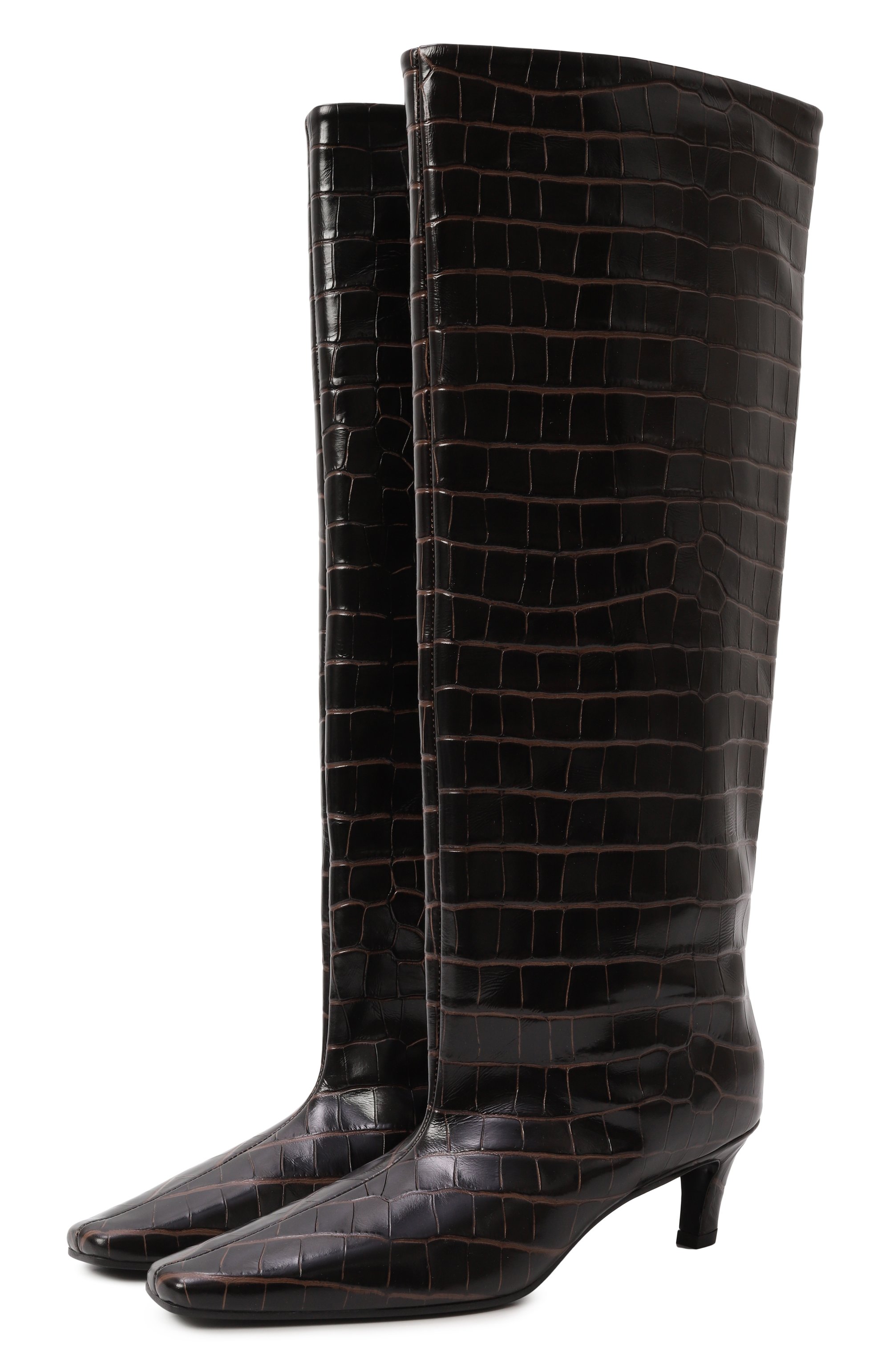 Кожаные сапоги TOTEME, арт. 231-913-847, фото 1