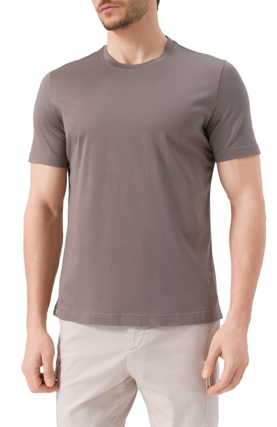 Хлопковая футболка CAPOBIANCO, арт. 18M660.MK00., фото 3