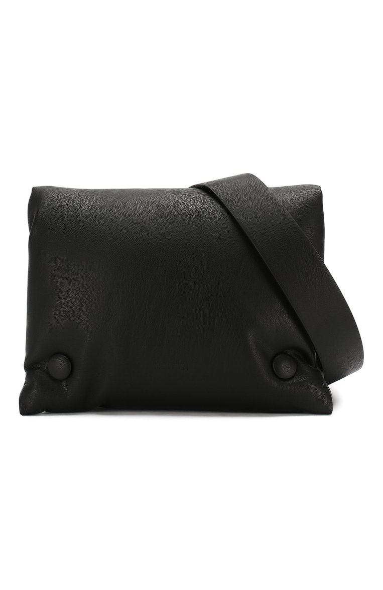 Женская поясная сумка tao NANUSHKA черного цвета, арт. TA0 BELT_BLACK_ALTER NAPPA | Фото 5 (Материал сплава: Проставлено; Стили: Классический; Размер: mini; Ремень/цепочка: На ремешке; Материал: Текстиль, Экокожа; Драгоценные камни: Проставлено)