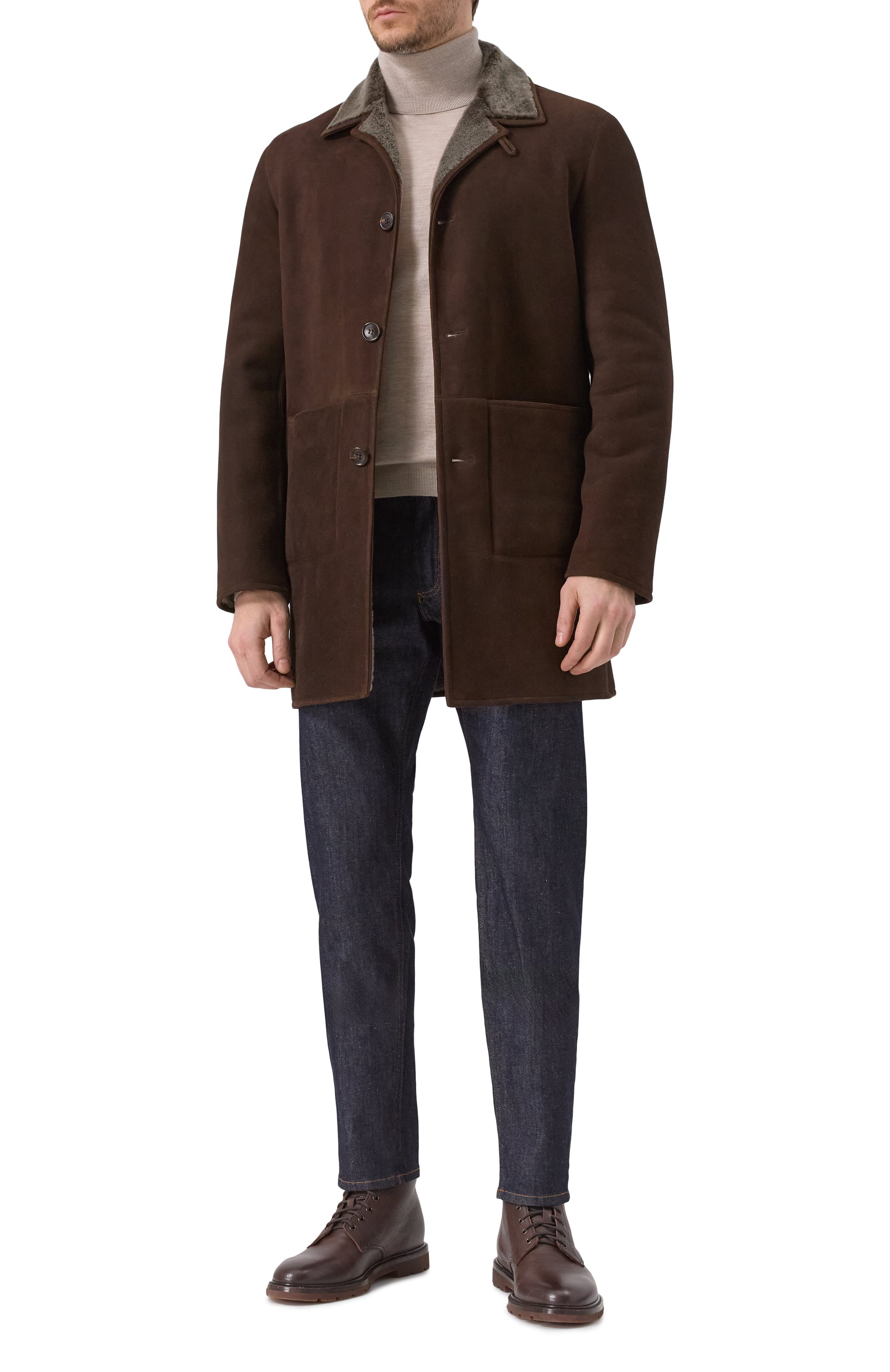 Дубленка из овчины MVST, арт. L0UIS/253-00/58, фото 2