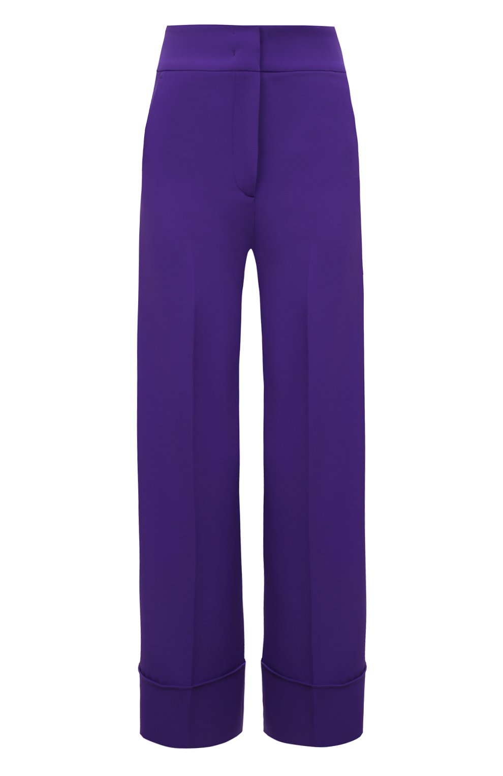 Брюки BLUGIRL фиолетового цвета по цене 27250 руб., арт. RF2148/T3191, фото 1 Брюки BLUGIRL, арт. RF2148/T3191, фото 1