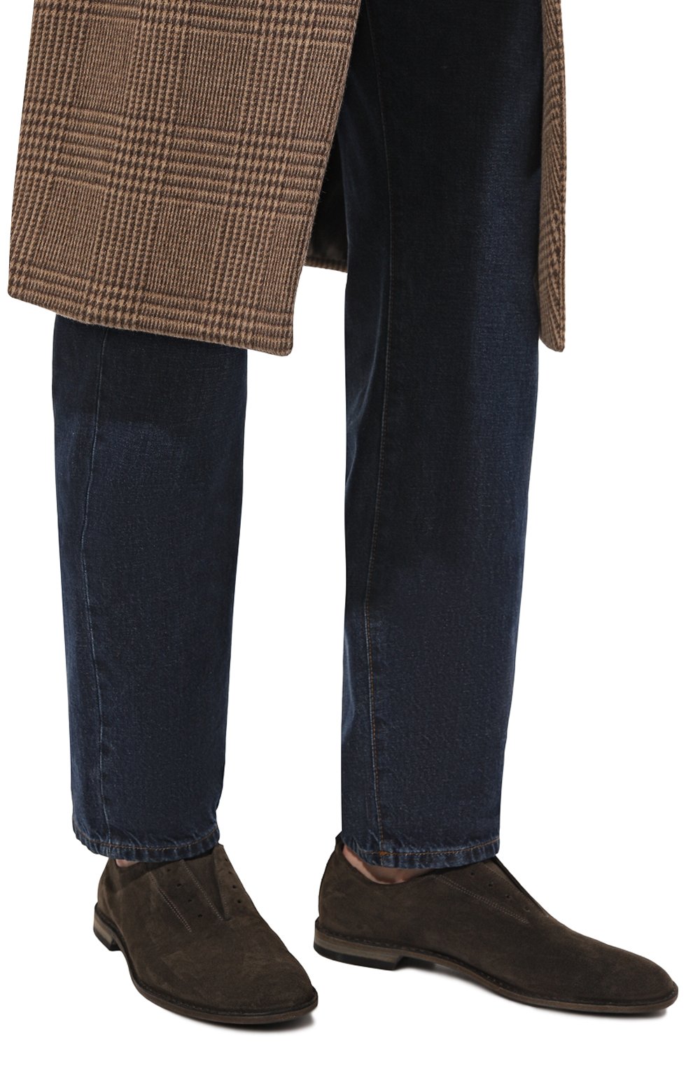 Замшевые оксфорды PANTANETTI, арт. 16302A, фото 3