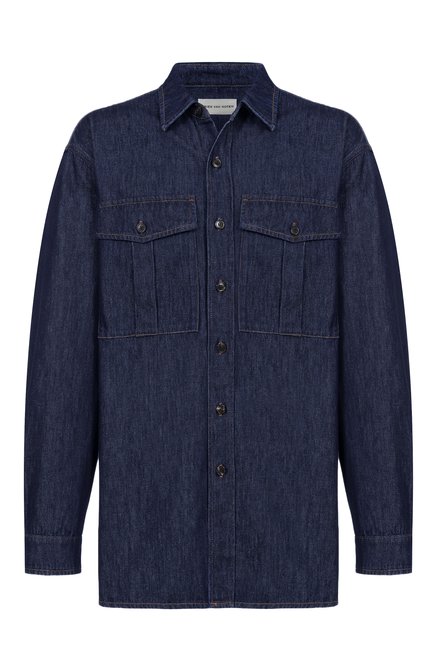 Мужская джинсовая рубашка DRIES VAN NOTEN, арт. 020793-2381-507