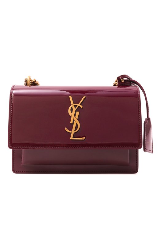 Сумка Sunset small Saint Laurent 441972/B870W Бордовый 441972/B870W