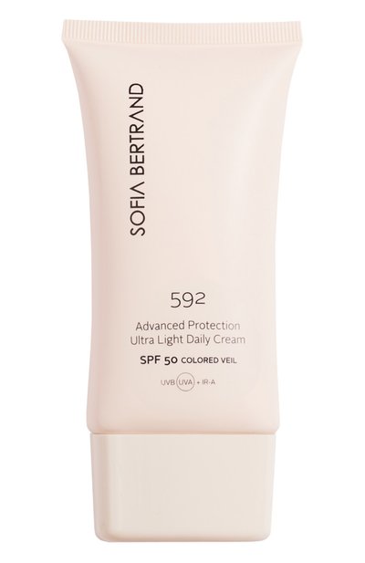 Женский солнцезащитный крем spf 50+ 592 с тональным эффектом advanced protection spf 50 uvb uva + ir-a (75ml) SOFIA BERTRAND, арт. 3760379460870