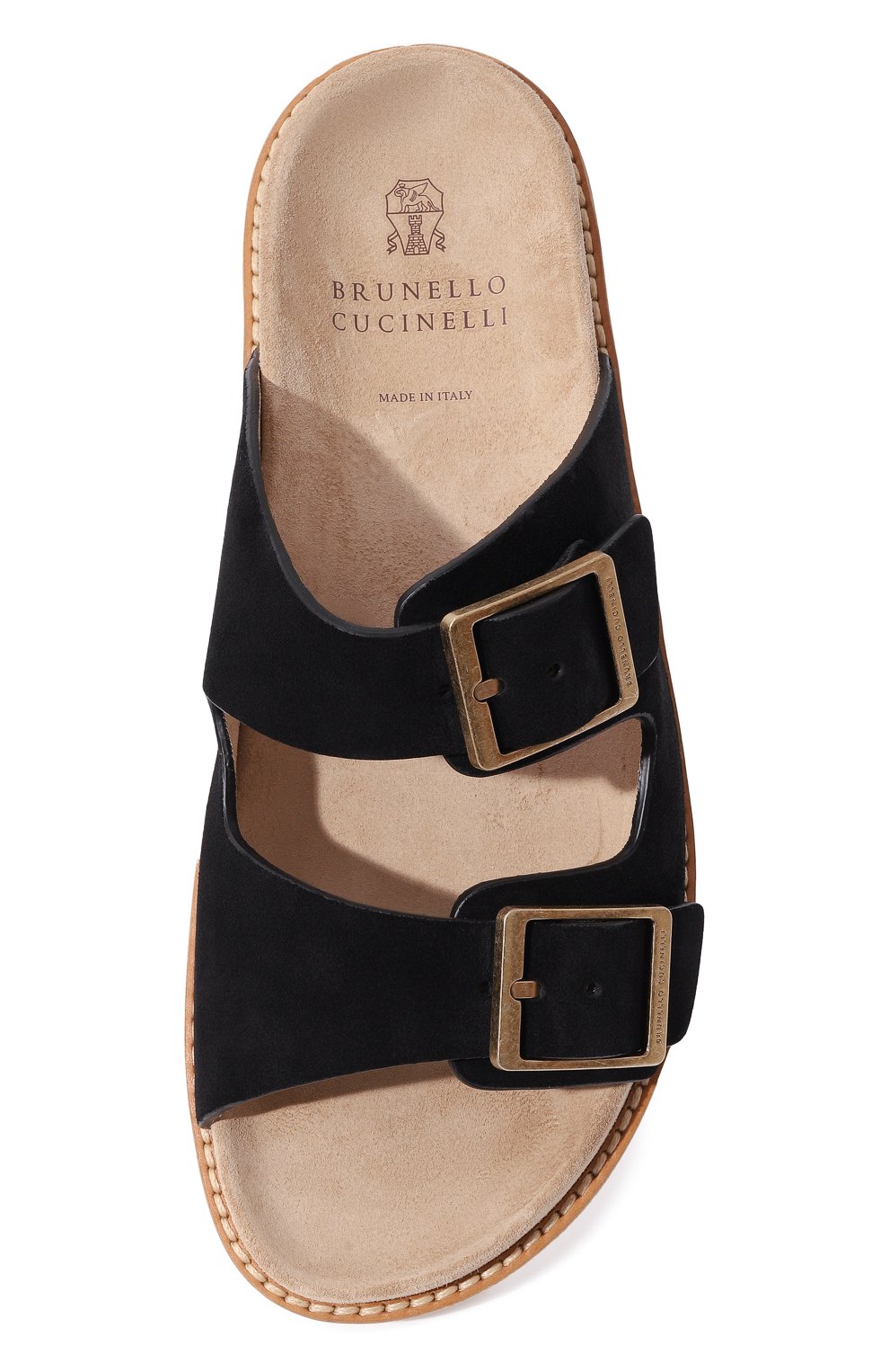 Замшевые шлепанцы urban BRUNELLO CUCINELLI, арт. MZUSILY235, фото 6