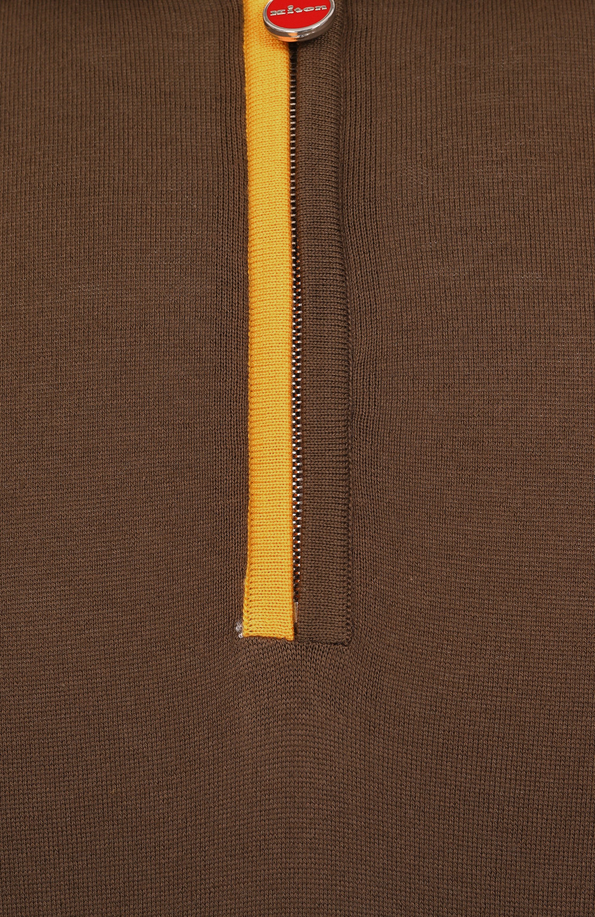 Хлопковое поло KITON, арт. UMK0571V104A, фото 6