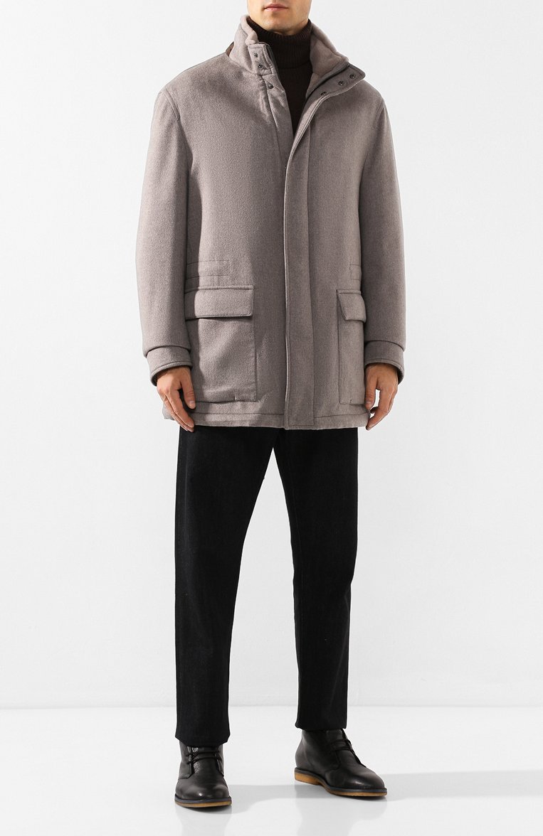 Кашемировая куртка с подкладкой из нутрии BRIONI, арт. SFNQ0L/08363, фото 2