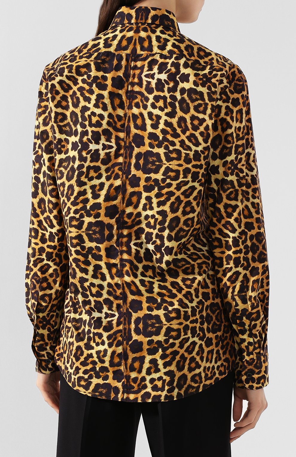 Хлопковая рубашка DRIES VAN NOTEN, арт. 201-30758-9006, фото 4