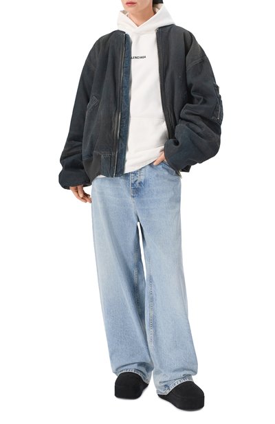 Замшевые полусапоги alaska BALENCIAGA, арт. 826360/WBFC1, фото 3