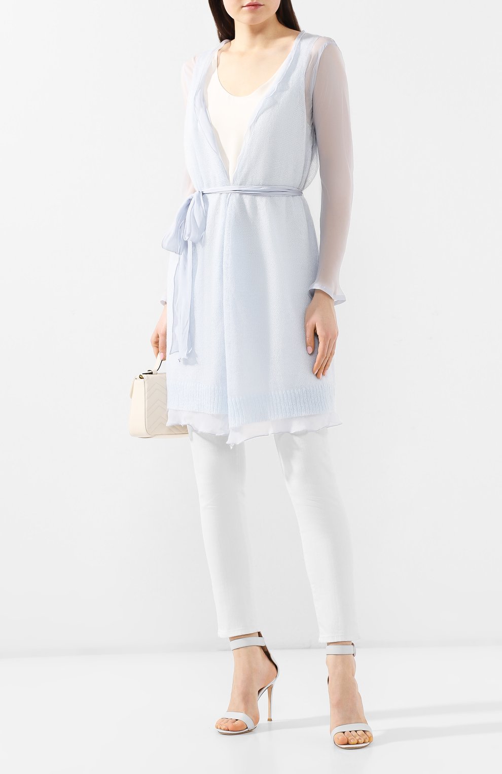 Кардиган с поясом GIORGIO ARMANI, арт. 3GAE02/AM06Z, фото 2