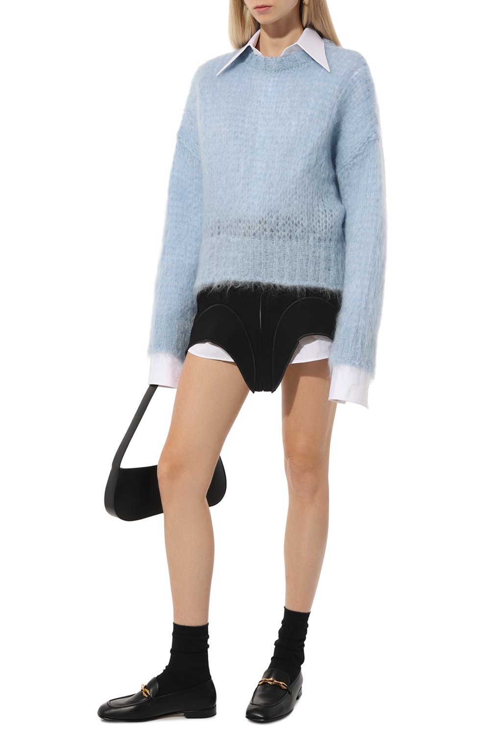 Кожаные лоферы diamond tilda JIMMY CHOO, арт. DIAM0ND TILDA L0AFER/CLF, фото 2