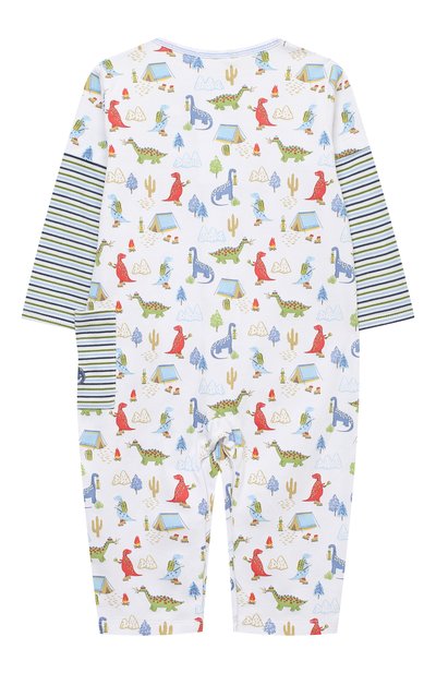 Хлопковый комбинезон KISSY KISSY разноцветного цвета по цене 5795 руб., арт. KB804616I, фото 2 Хлопковый комбинезон KISSY KISSY, арт. KB804616I, фото 2