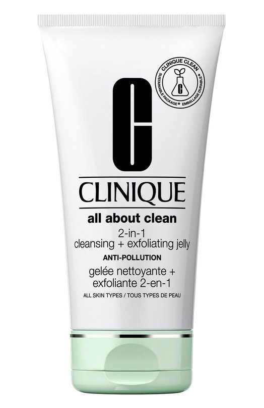 фото Очищающее и отшелушивающее желе 2-в-1 (150ml) clinique