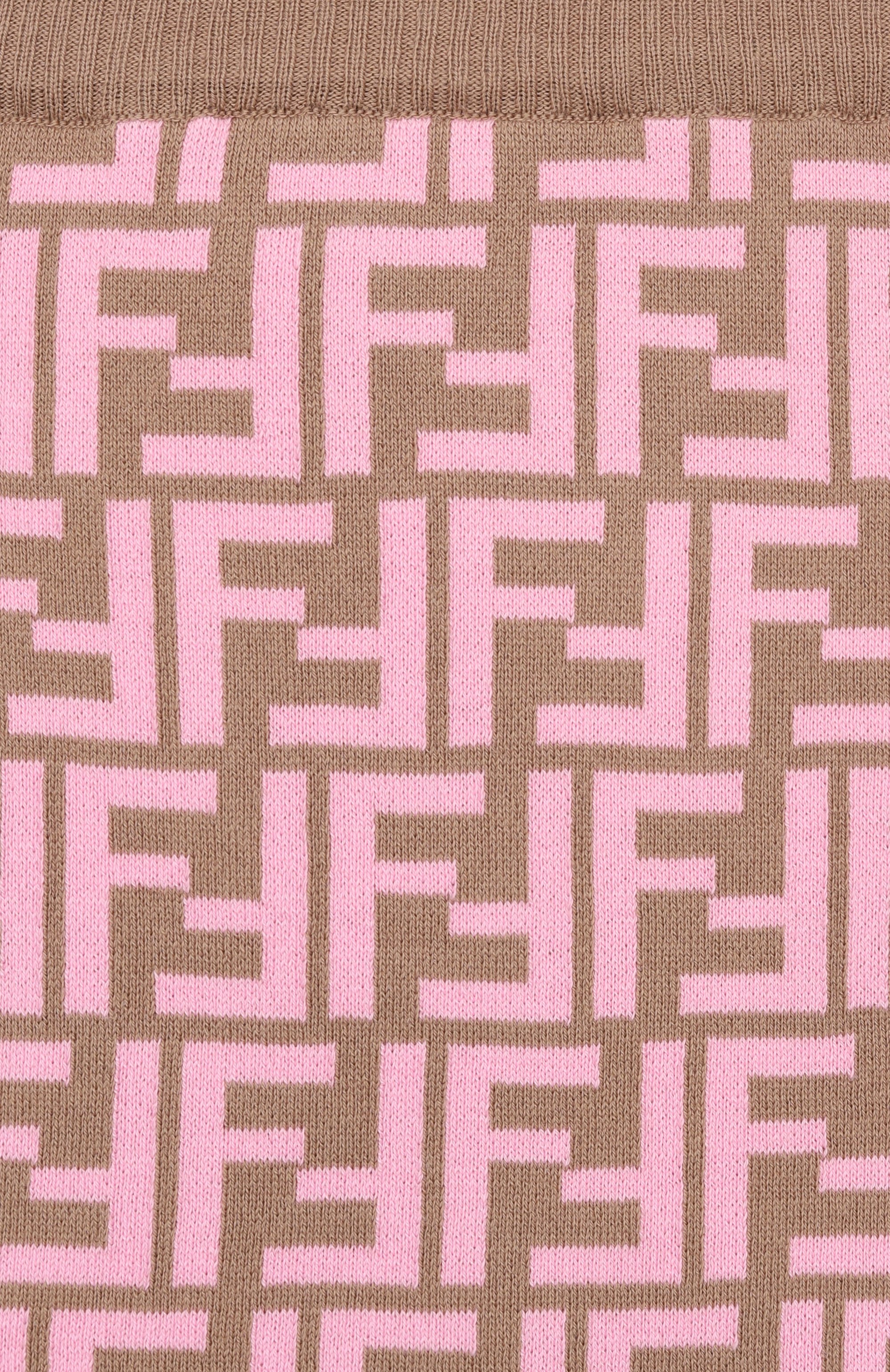 Хлопковая юбка FENDI, арт. JFG247/AVVT/8A-12+, фото 3