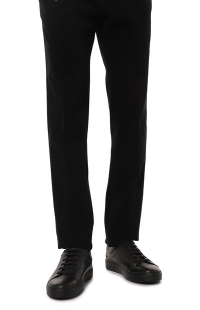 Кожаные кеды CAMERLENGO, арт. 16333/CAIR0 NER0, фото 3