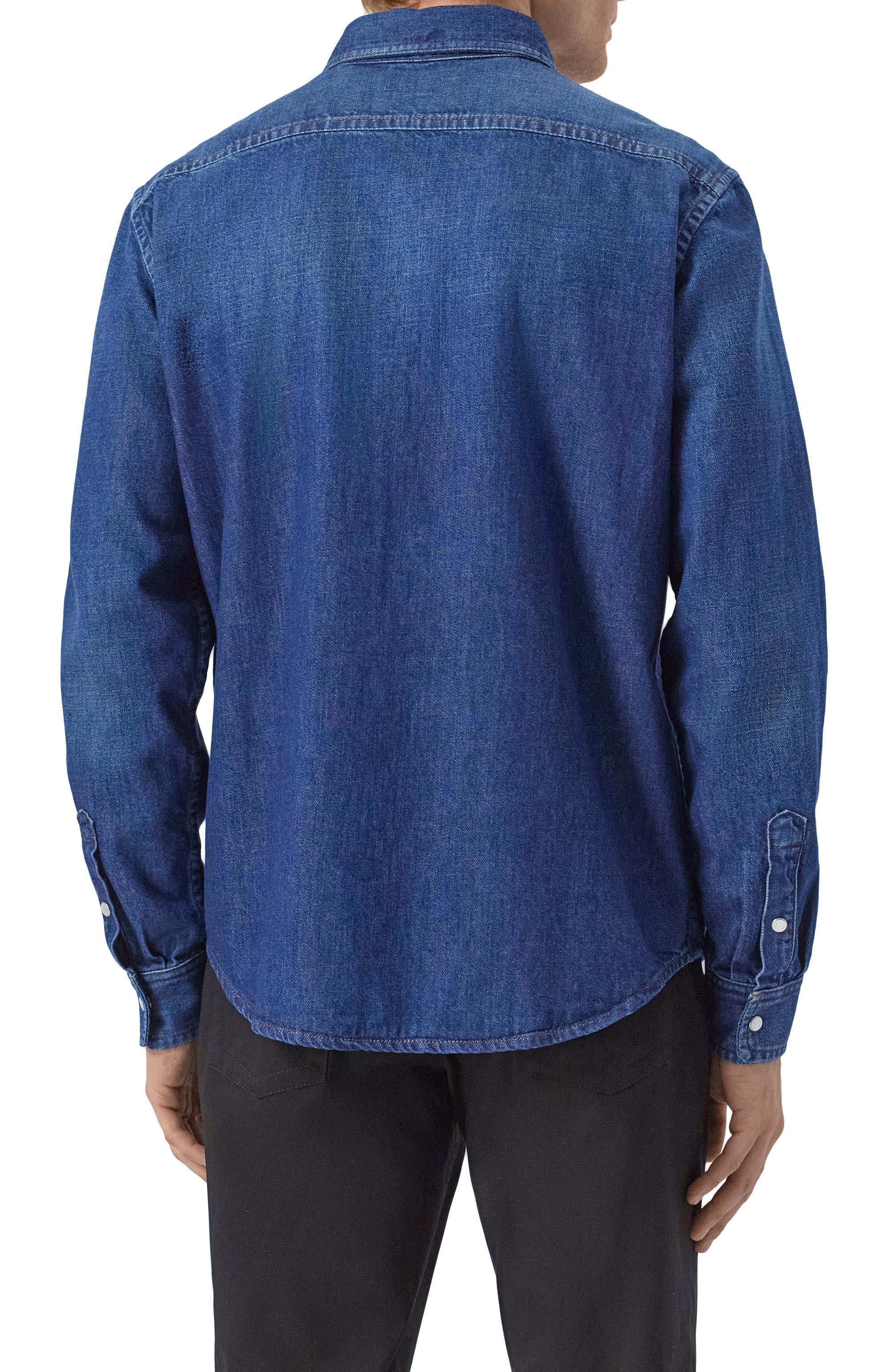 Джинсовая рубашка ZILLI, арт. JPS002M010010001S, фото 4