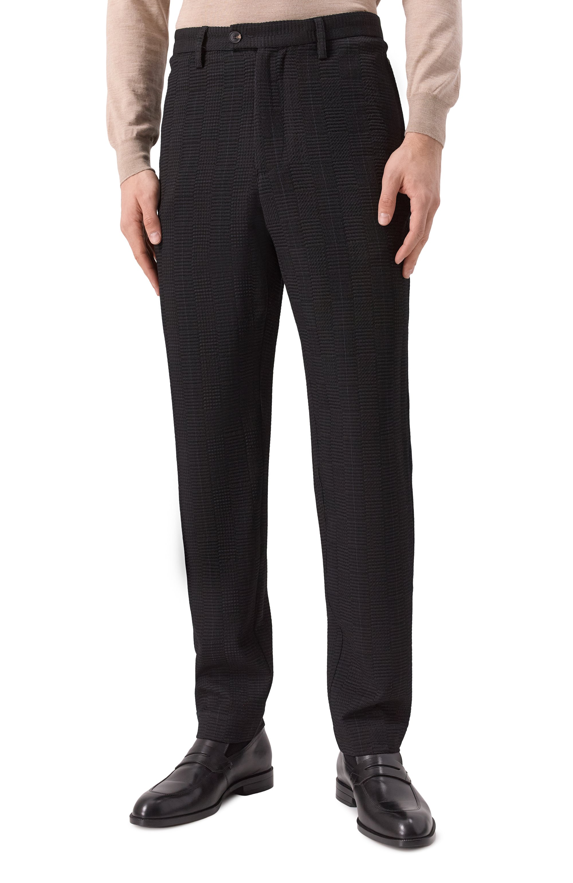 Шерстяные брюки EMPORIO ARMANI, арт. EM000158/AF14072, фото 3