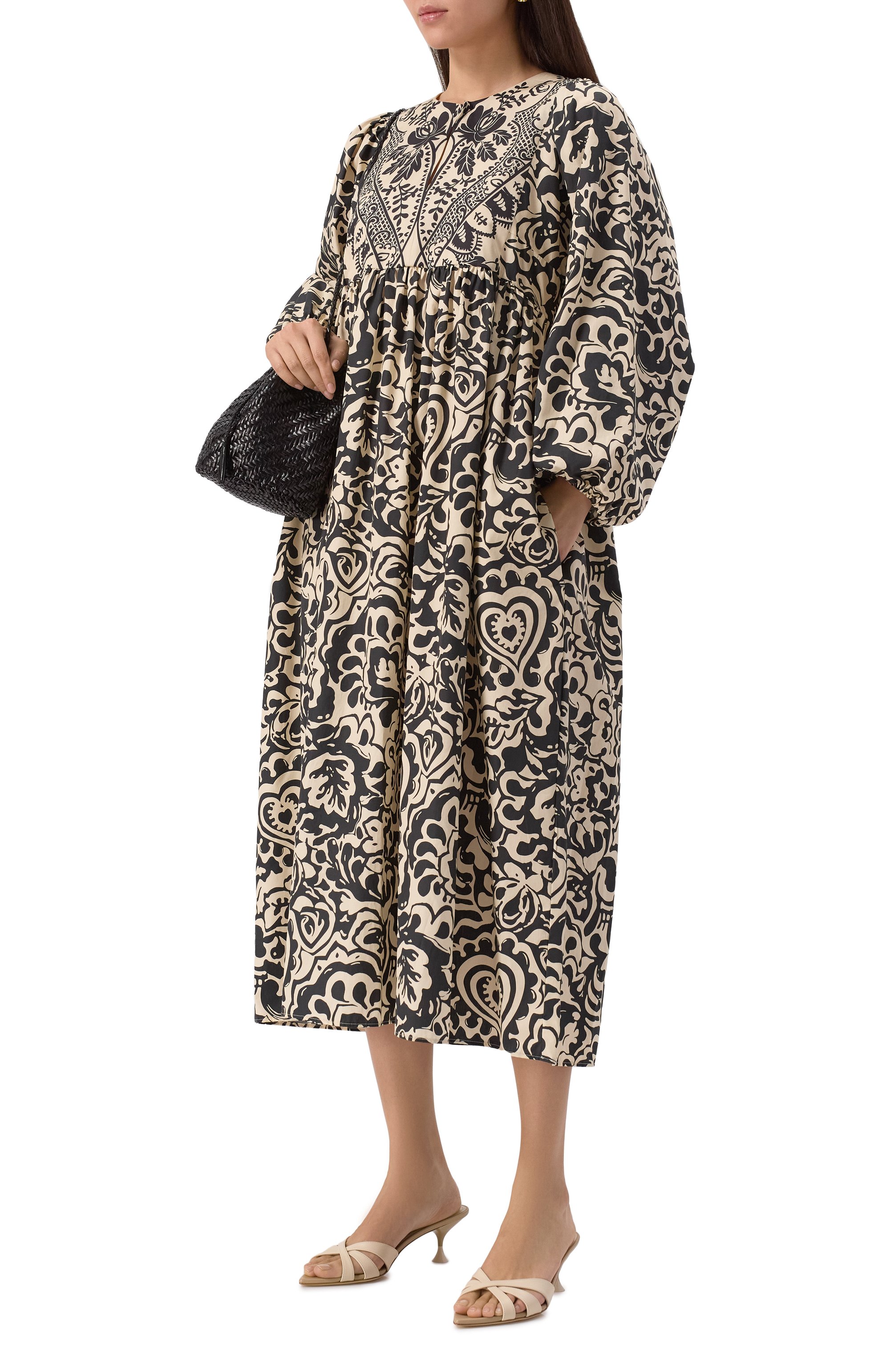 Хлопковое платье WEEKEND MAX MARA, арт. ANZI0, фото 2