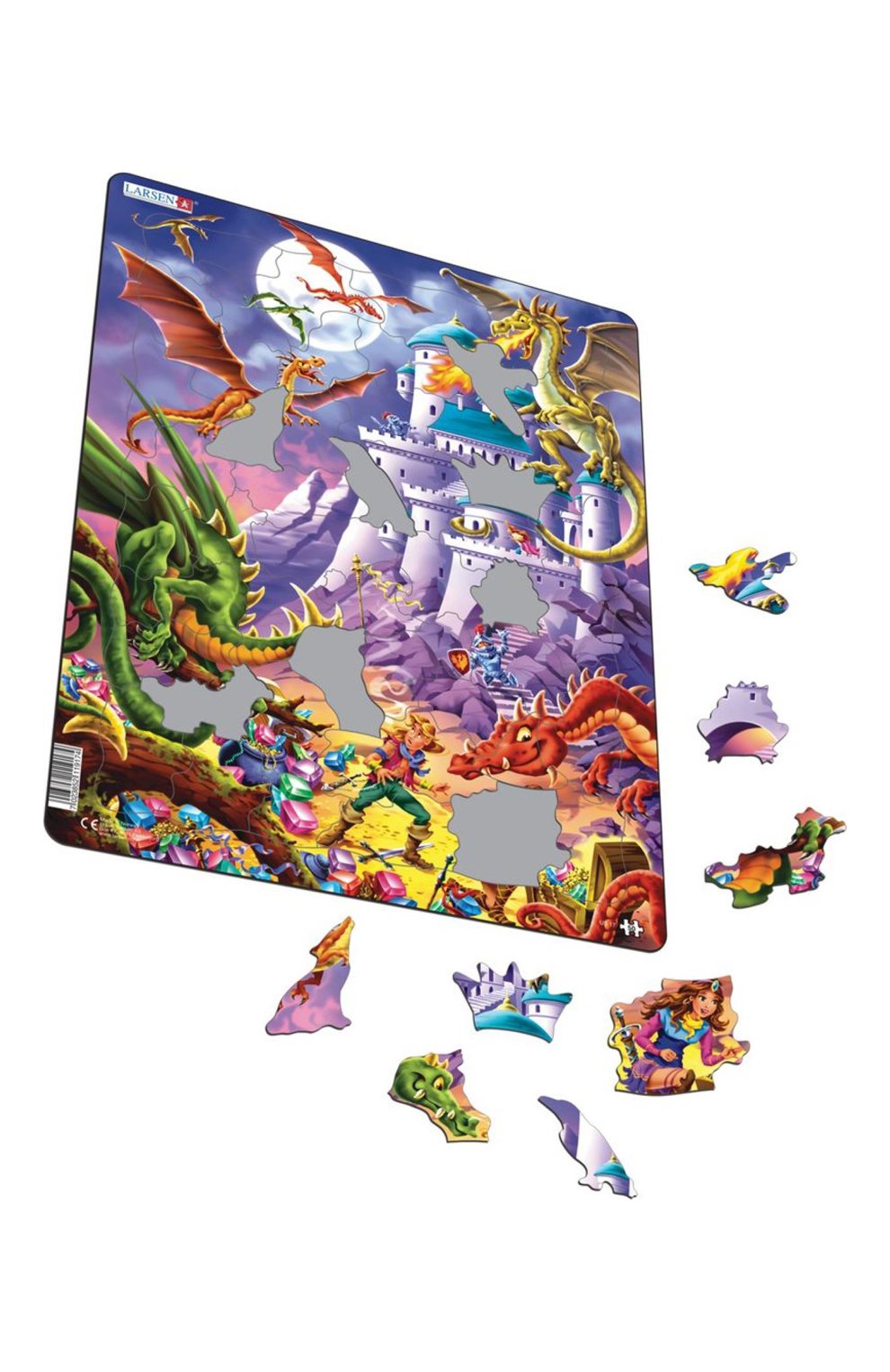 Пазл драконы LARSEN, арт. US17, фото 2