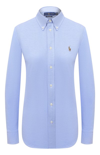 Женская хлопковая рубашка POLO RALPH LAUREN, арт. 211664427