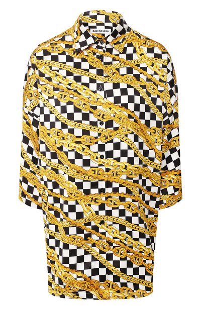 Рубашка с принтом BALENCIAGA, арт. 595038/TGL09, фото 1