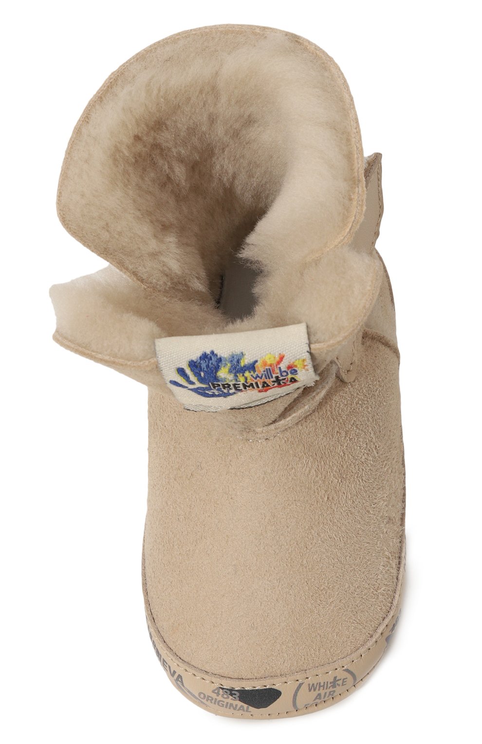 Замшевые пинетки-угги PREMIATA WILL BE, арт. 19MCU0027/BABY HI M/16-19, фото 4