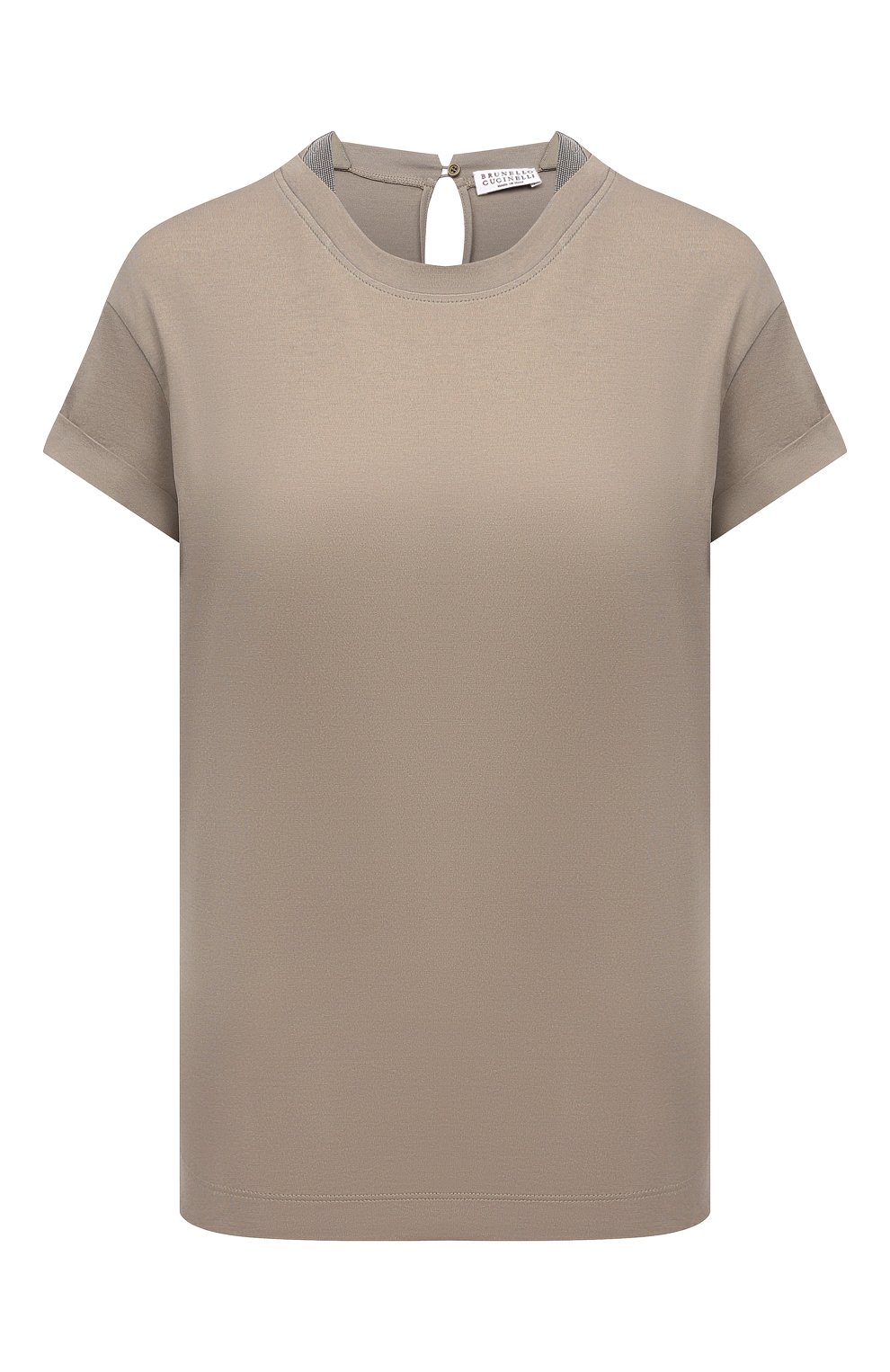 Хлопковая футболка BRUNELLO CUCINELLI, арт. M0A45BB400, фото 1
