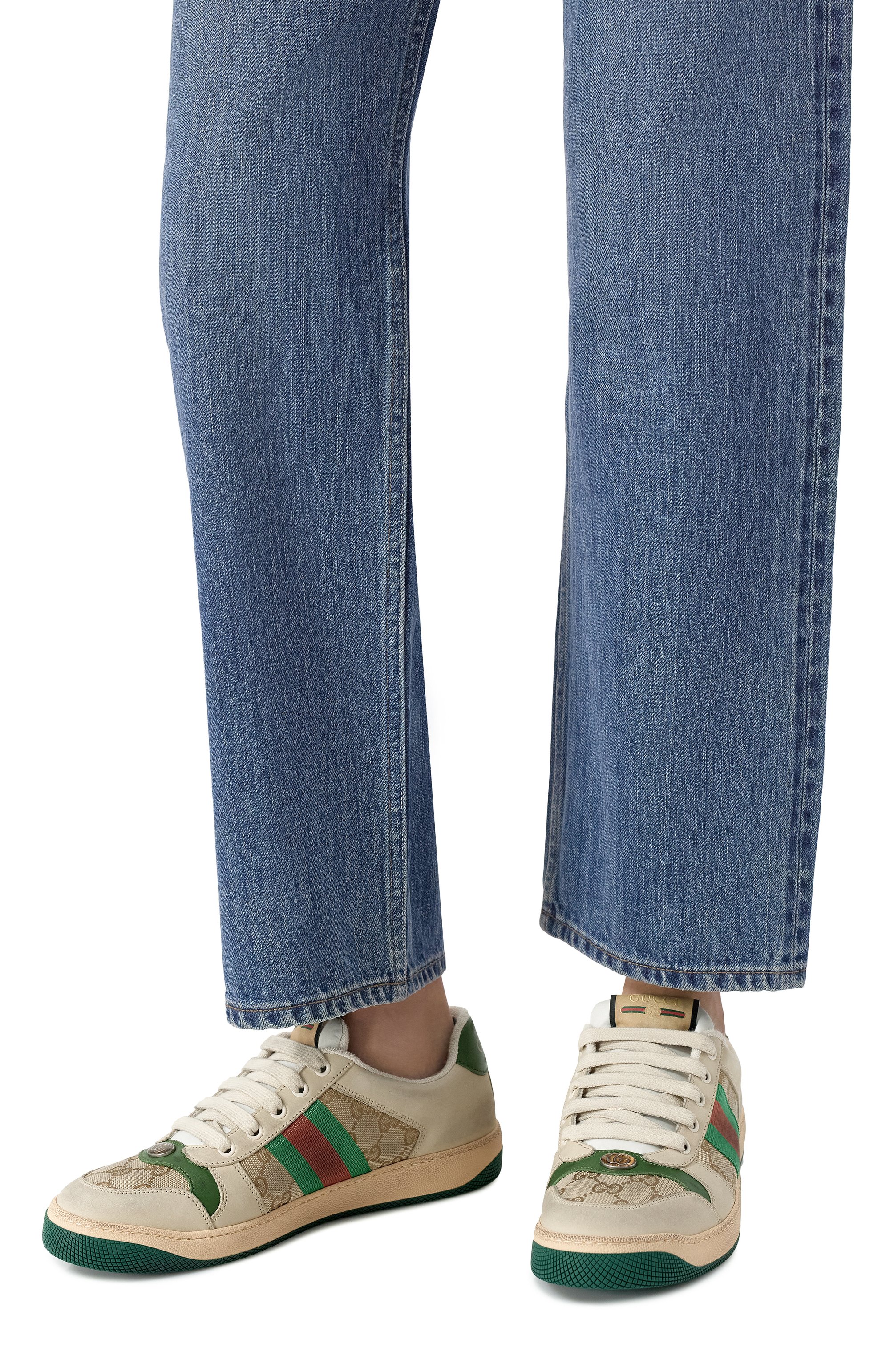 Комбинированные кеды screener GUCCI, арт. 570443/9Y920, фото 2