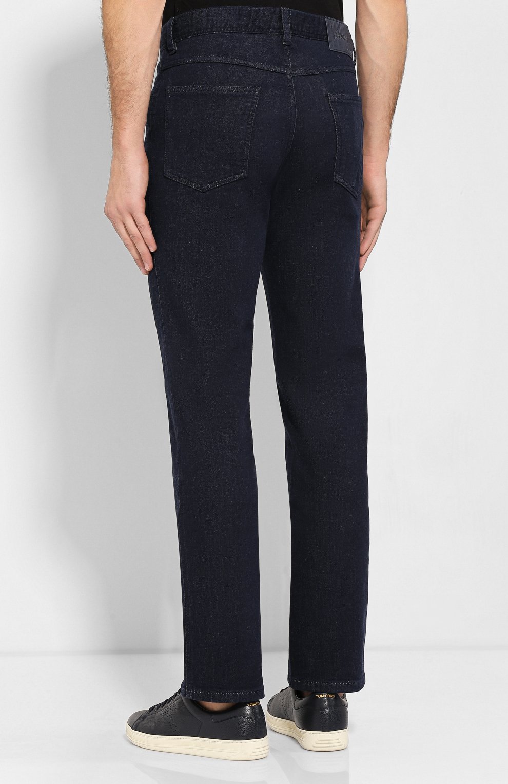 Джинсы BRIONI темно-синего цвета по цене 103500 руб., арт. SPNJ0M/07D19/STELVI0/SMER, фото 4 Джинсы BRIONI, арт. SPNJ0M/07D19/STELVI0/SMER, фото 4