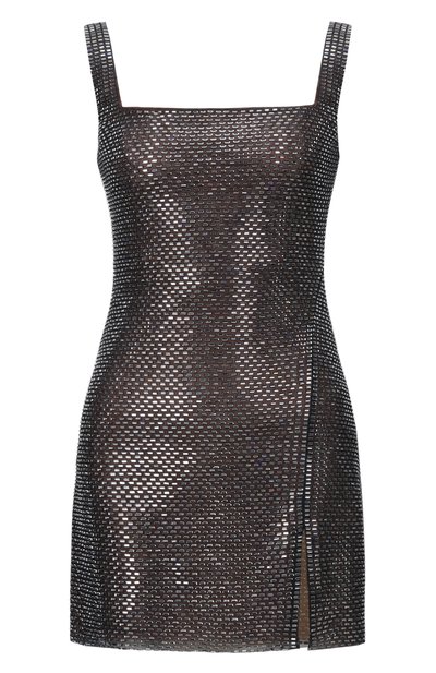 Женское платье с отделкой стразами SELF-PORTRAIT, арт. RS26051SBGR