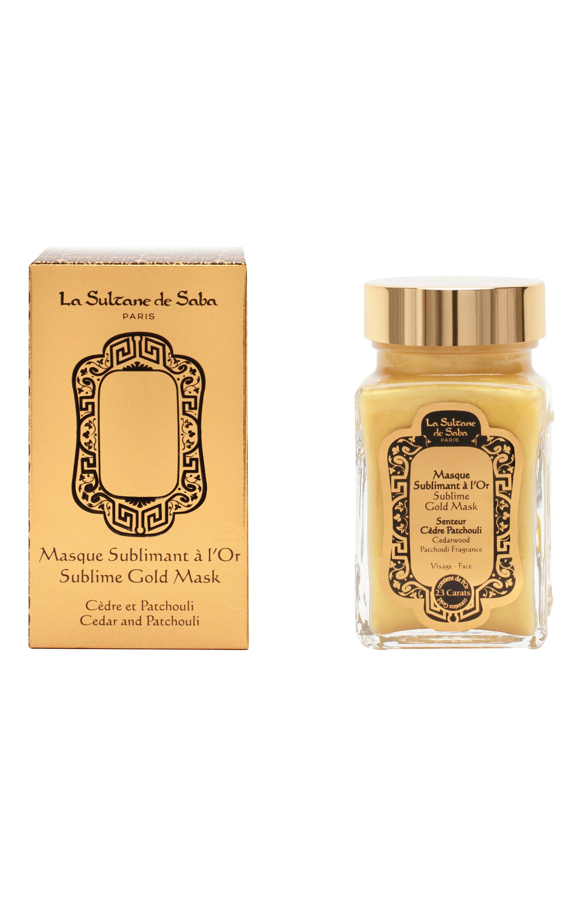 Маска для лица c ароматом кедра и пачулей (100ml) LA SULTANE DE SABA, арт. 3700448600462, фото 3