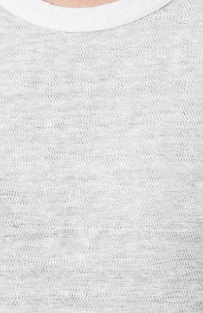 Льняная футболка ISABEL MARANT ETOILE белого цвета по цене 15150 руб., арт. TS0378-00M004E/KILIANN, фото 5 Льняная футболка ISABEL MARANT ETOILE, арт. TS0378-00M004E/KILIANN, фото 5