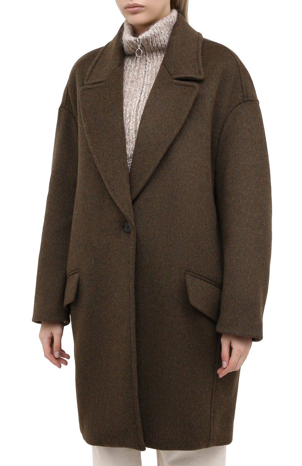 Пальто из шерсти и кашемира ISABEL MARANT, арт. MA0823-20A007I/EG0, фото 3