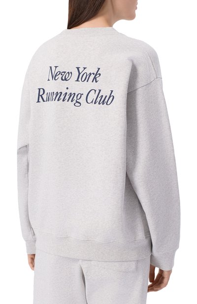 Хлопковый свитшот SPORTY AND RICH, арт. ST07162175GY03, фото 4