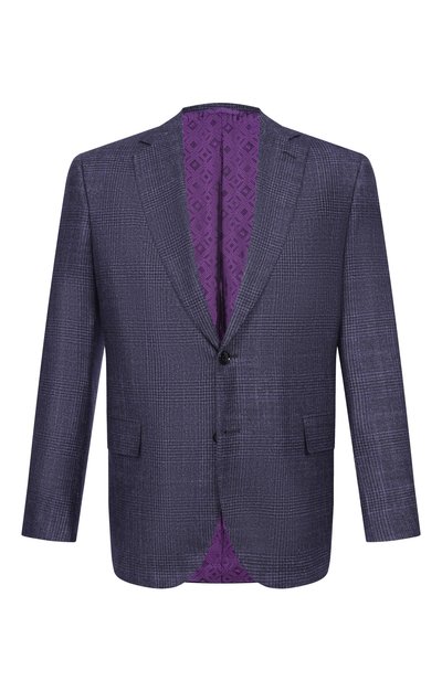 Мужской пиджак из шерсти и шелка STEFANO RICCI, арт. M1RFSR2000/LP73HA