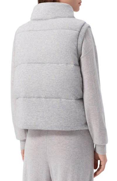 Утепленный жилет из шерсти и кашемира BOSS, арт. 50547894, фото 4